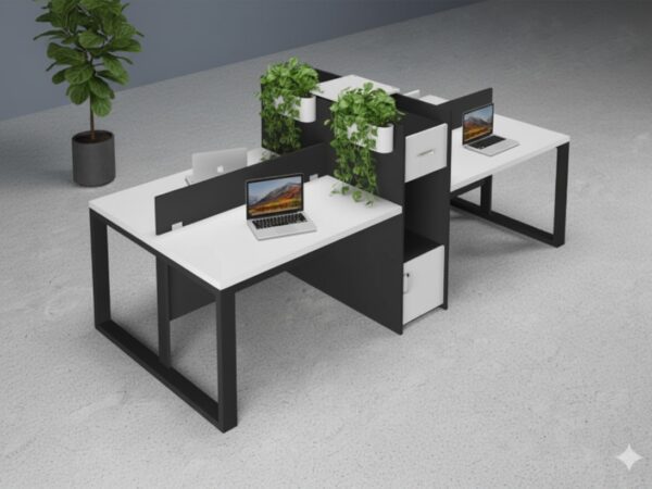 ritz 4 person workstation