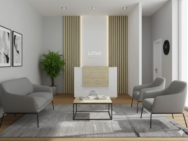 Aim Small Reception Desk