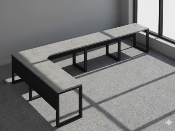 Dane L Shaped Workstation