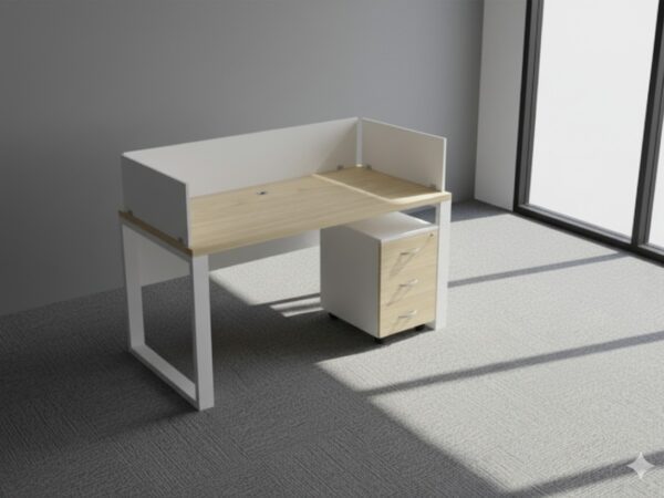 Enta 1 Person Workstation with Drawer