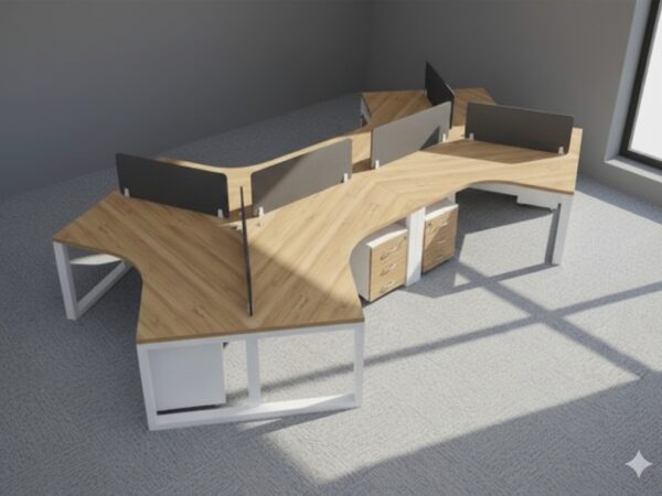 Groove 6 Person Workstation