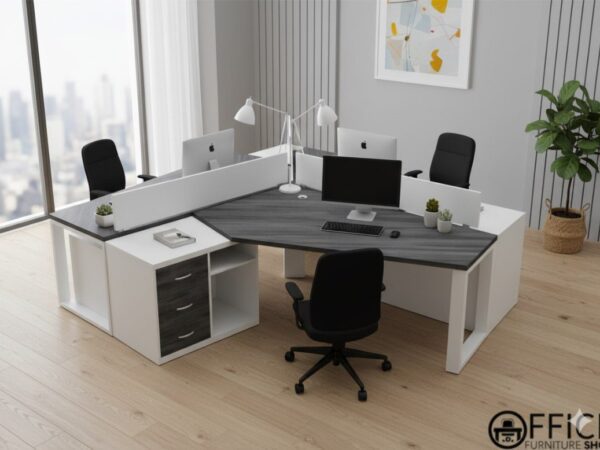 Trio 3 Person Workstation