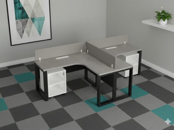 bot 2 person workstation desk