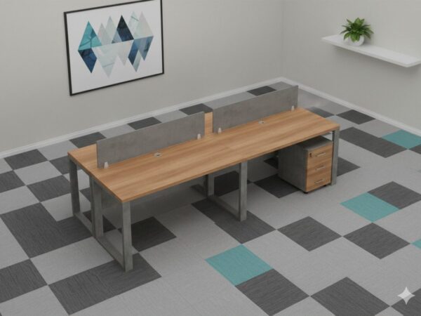 4 Seater Workstation Desk