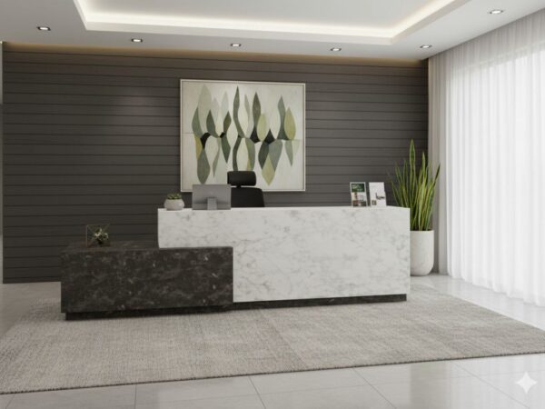 churchill large reception desk