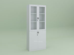 Glass Door Wooden Cabinet