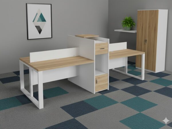 jazz 4 person workstation