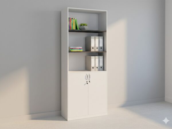 Oasis Full White Storage Cabinet