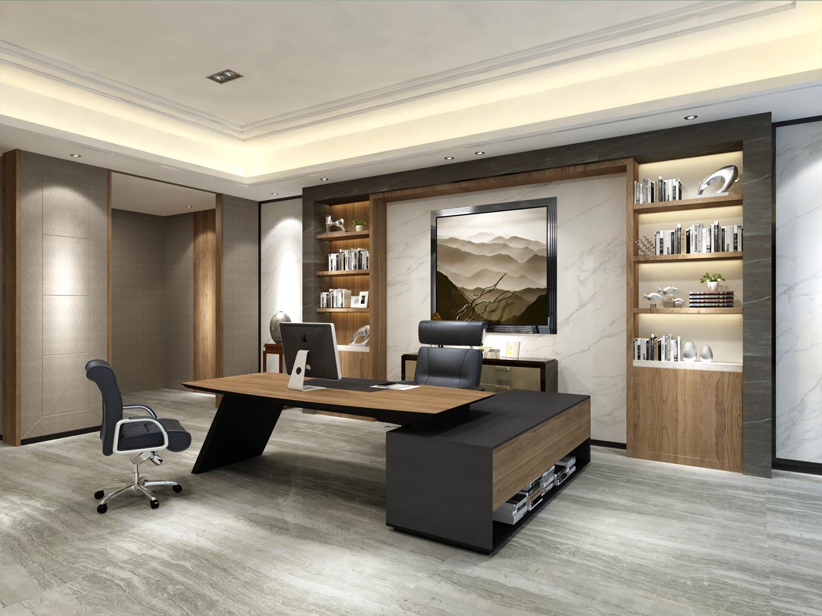 L Shaped Modern Executive Desk in Dubai - Shop Office Furniture in UAE