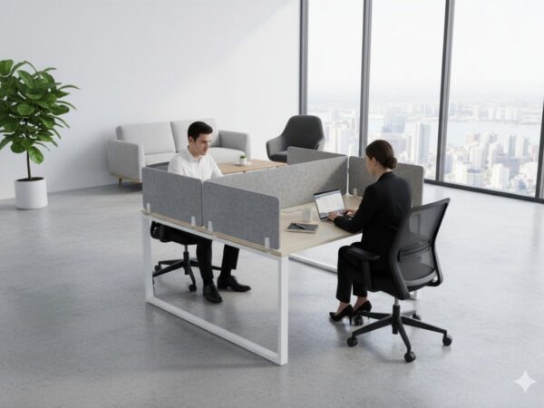 orion 2 person face to face workstation