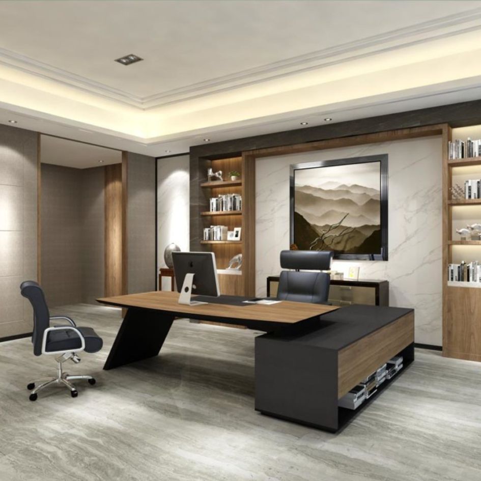 executive office desk and chairs